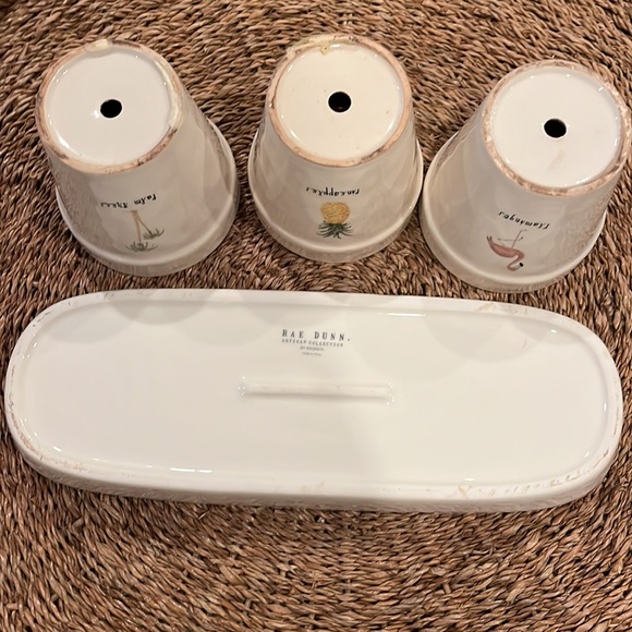 Rae Dunn Planters Set - Picture 2 of 7